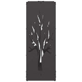 Brandhoutrek 40X30X80 Cm Koudgewalst Staal Zwart