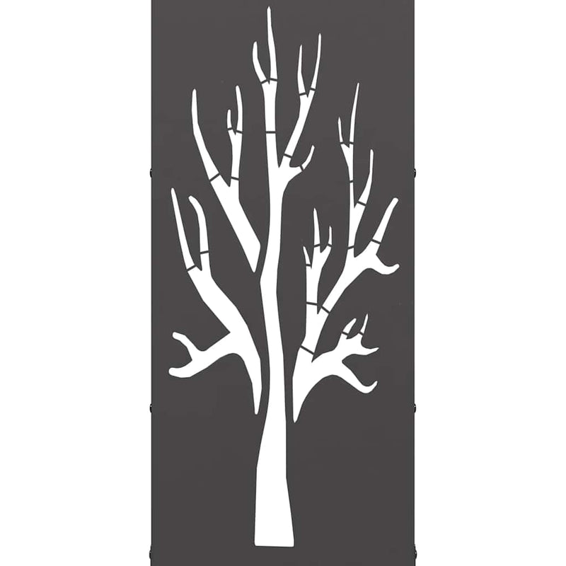 Brandhoutrek 40X30X80 Cm Koudgewalst Staal Zwart