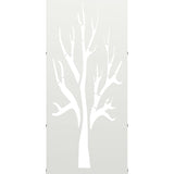 Brandhoutrek 40X30X80 Cm Koudgewalst Staal Wit