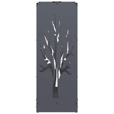 Brandhoutrek 40X30X80 Cm Koudgewalst Staal Antraciet