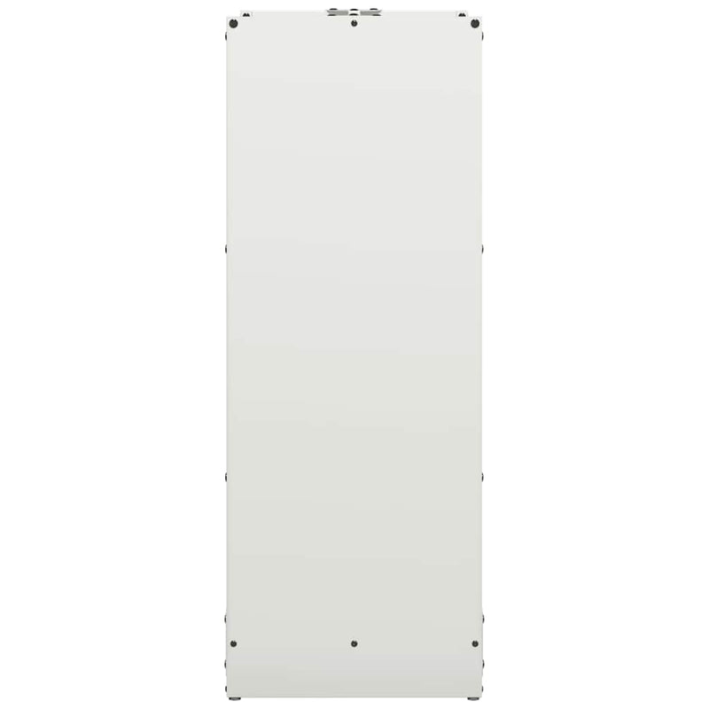 Brandhoutrek 40X30X80 Cm Koudgewalst Staal Wit