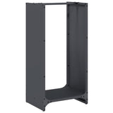 Brandhoutrek 40X30X80 Cm Koudgewalst Staal Antraciet