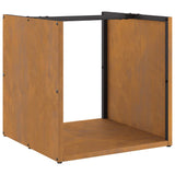 Brandhoutrek 40X40X40 Cm Weervast Staal