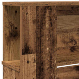 Hoofdeinde Kas Met Opslag 220 X 18,5 X 104,5 Cm Bewerkt Hout