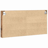 Tentoonselkast Met Plank Anders Oud Hout 100 X 8.5 X 50 Cm
