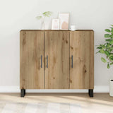 Dressoir 90 X 34 X 80 Cm Bewerkt Hout