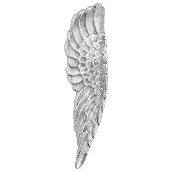 Vleugels Beeldhouwwerk Zilver 31 X 5 X 91 Cm Aluminium