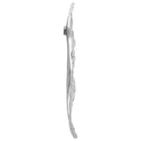 Vleugels Beeldhouwwerk Zilver 31 X 5 X 91 Cm Aluminium