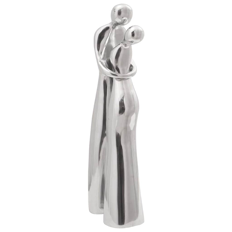 Sculptuur Zilver 10 X 16 X 49 Cm Aluminium