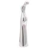 Sculptuur Zilver 10 X 16 X 49 Cm Aluminium