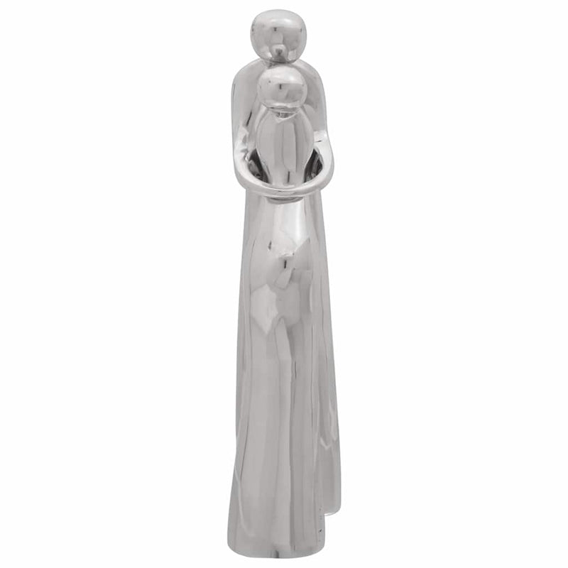 Sculptuur Zilver 10 X 16 X 49 Cm Aluminium