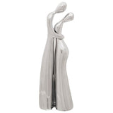 Sculptuur Zilver 10 X 16 X 49 Cm Aluminium