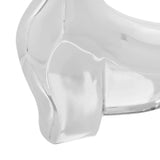 Stierensculptuur Zilver Aluminium