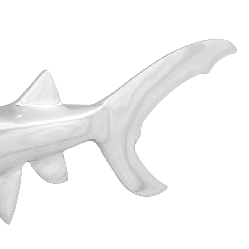 Sculptuur Zilver 68 X 20 X 24 Cm Aluminium