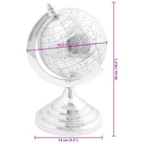 Sculptuur Zilver 16,5 X 14 X 26 Cm Aluminium