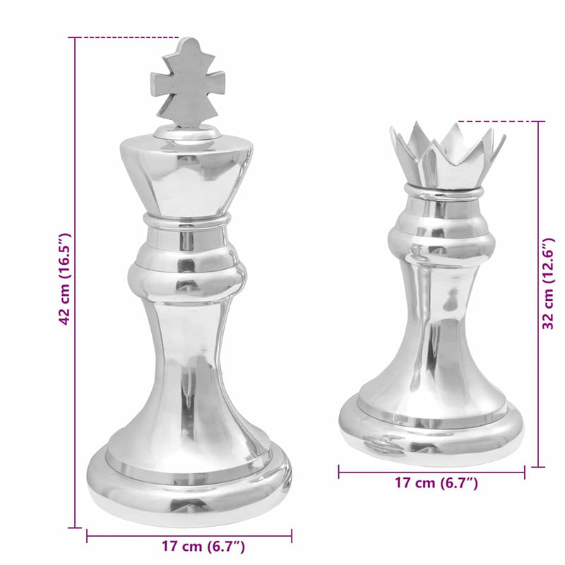 Beelden Zilver Aluminium
