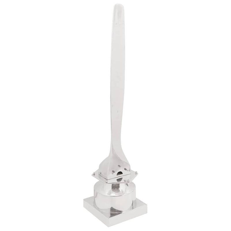 Sculptuur Zilver 26 X 26 X 110 Cm Aluminium