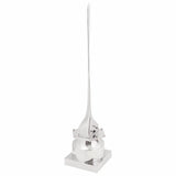 Sculptuur Zilver 26 X 26 X 110 Cm Aluminium