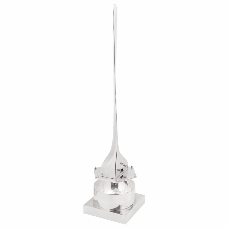 Sculptuur Zilver 26 X 26 X 110 Cm Aluminium