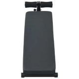 Opkrolbank Zwart 124 X 33,5 X 55 Cm Gepoedercoat Staal