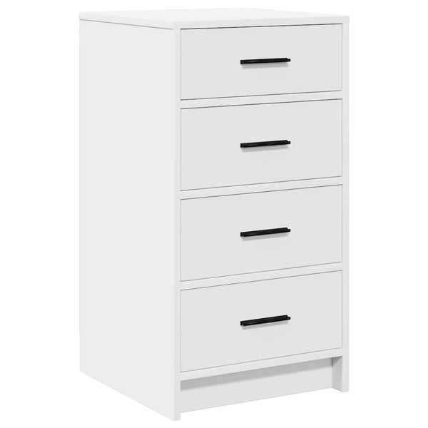 Dressoir Met Lade 40 X 41 X 75 Cm Bewerkt Hout