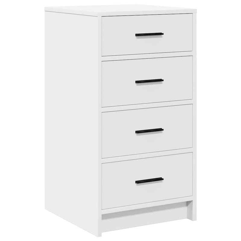 Dressoir Met Lade 40 X 41 X 75 Cm Bewerkt Hout