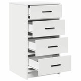 Dressoir Met Lade 40 X 41 X 75 Cm Bewerkt Hout