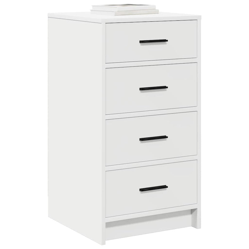 Dressoir Met Lade 40 X 41 X 75 Cm Bewerkt Hout