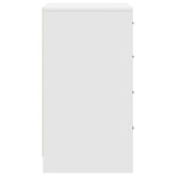 Dressoir Met Lade 40 X 41 X 75 Cm Bewerkt Hout