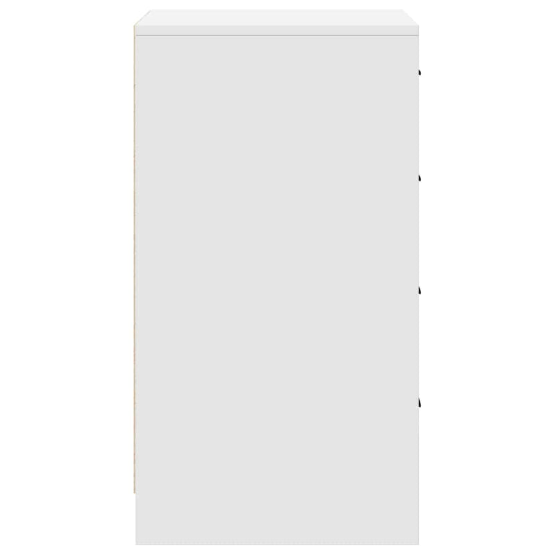 Dressoir Met Lade 40 X 41 X 75 Cm Bewerkt Hout