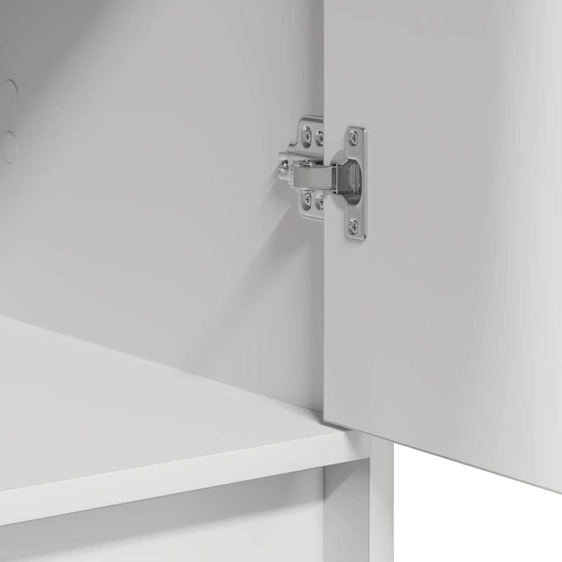 Dressoir Met Lade 40 X 40,5 X 75 Cm Bewerkt Hout