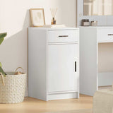 Dressoir Met Lade 40 X 40,5 X 75 Cm Bewerkt Hout