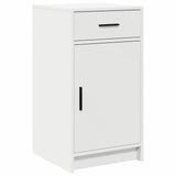 Dressoir Met Lade 40 X 40,5 X 75 Cm Bewerkt Hout
