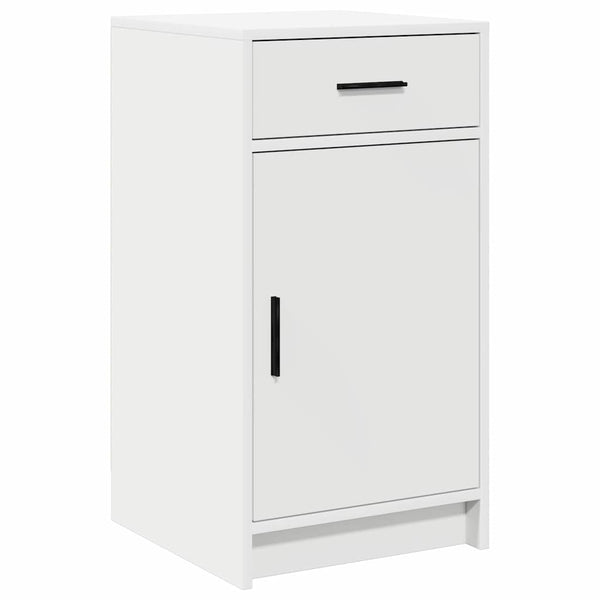 Dressoir Met Lade 40 X 40,5 X 75 Cm Bewerkt Hout