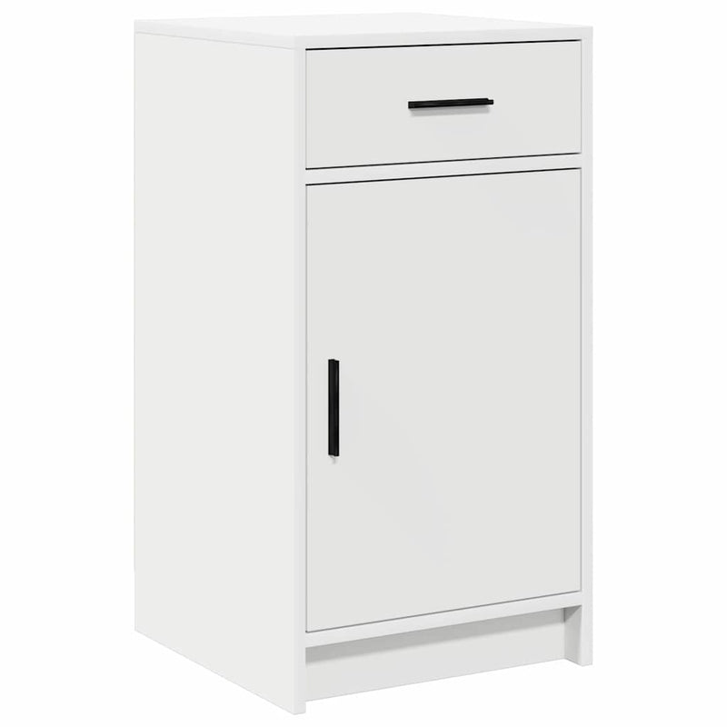 Dressoir Met Lade 40 X 40,5 X 75 Cm Bewerkt Hout