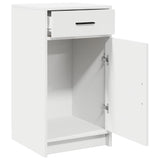 Dressoir Met Lade 40 X 40,5 X 75 Cm Bewerkt Hout