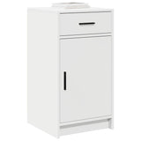 Dressoir Met Lade 40 X 40,5 X 75 Cm Bewerkt Hout