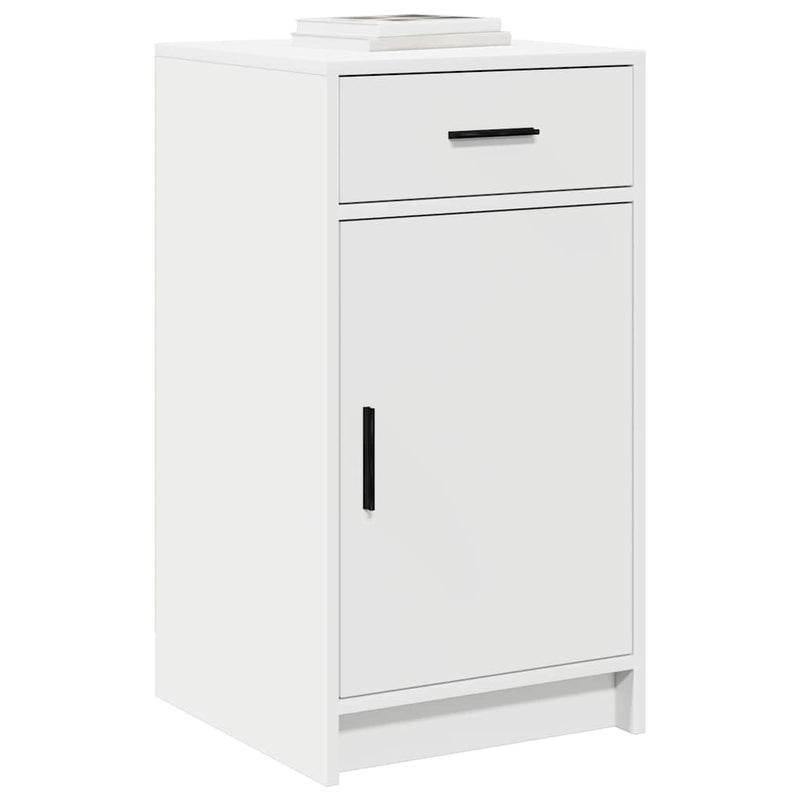 Dressoir Met Lade 40 X 40,5 X 75 Cm Bewerkt Hout