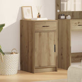 Dressoir Met Lade 40 X 40,5 X 75 Cm Bewerkt Hout