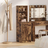 Highboard Met Lade 40 X 40,5 X 135 Cm Bewerkt Hout