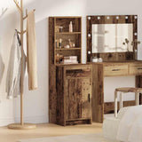 Highboard Met Lade 40 X 40,5 X 135 Cm Bewerkt Hout