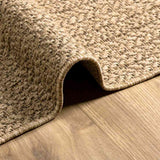 Vloerkleed Zizur Bruin 150 X 80 Cm Polypropyleen