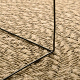 Vloerkleed Zizur Bruin 150 X 80 Cm Polypropyleen