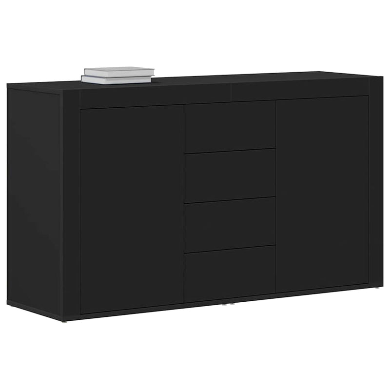 Dressoir Met Lade 120 X 36 X 69 Cm Bewerkt Hout