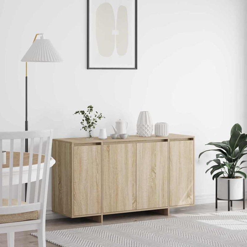 Dressoir 135 X 41 X 69 Cm Bewerkt Hout