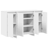 Dressoir 120 X 41 X 75 Cm Bewerkt Hout