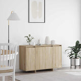 Dressoir 120 X 41 X 75 Cm Bewerkt Hout