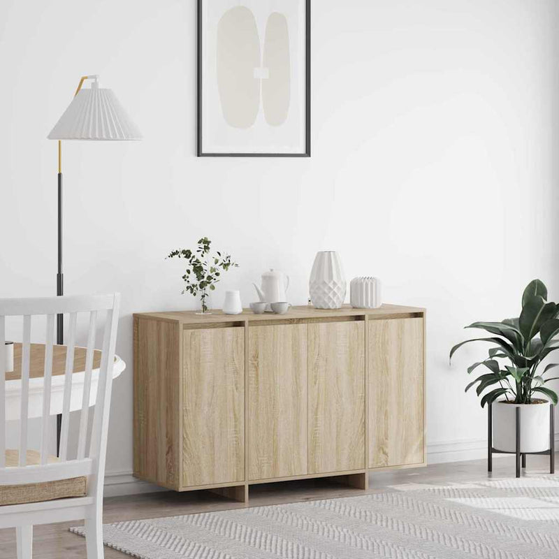 Dressoir 120 X 41 X 75 Cm Bewerkt Hout