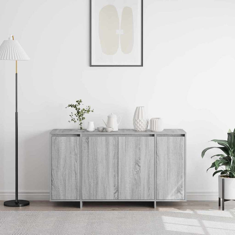 Dressoir 120 X 41 X 75 Cm Bewerkt Hout