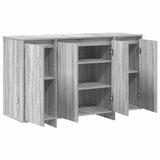 Dressoir 120 X 41 X 75 Cm Bewerkt Hout